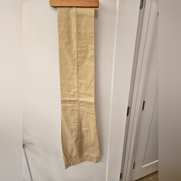 NWOT - Vintage - Daniel Laurent Pants - Paris - Cotton - Pale Tan - Size 42 EU - Picture 3 of 7